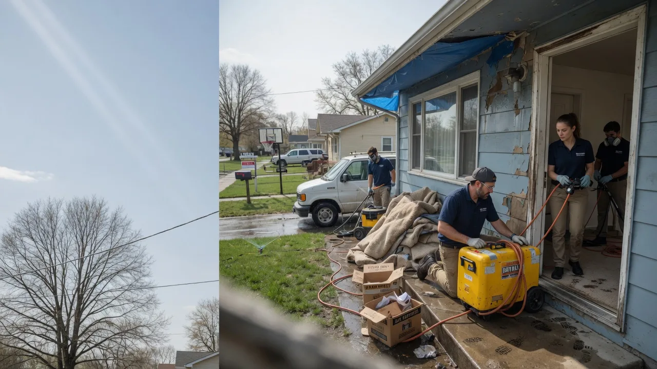 Basement Flood Cleanup in Cross Plains, TX near me